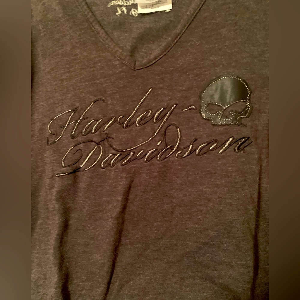 Ladies large Harley V neck